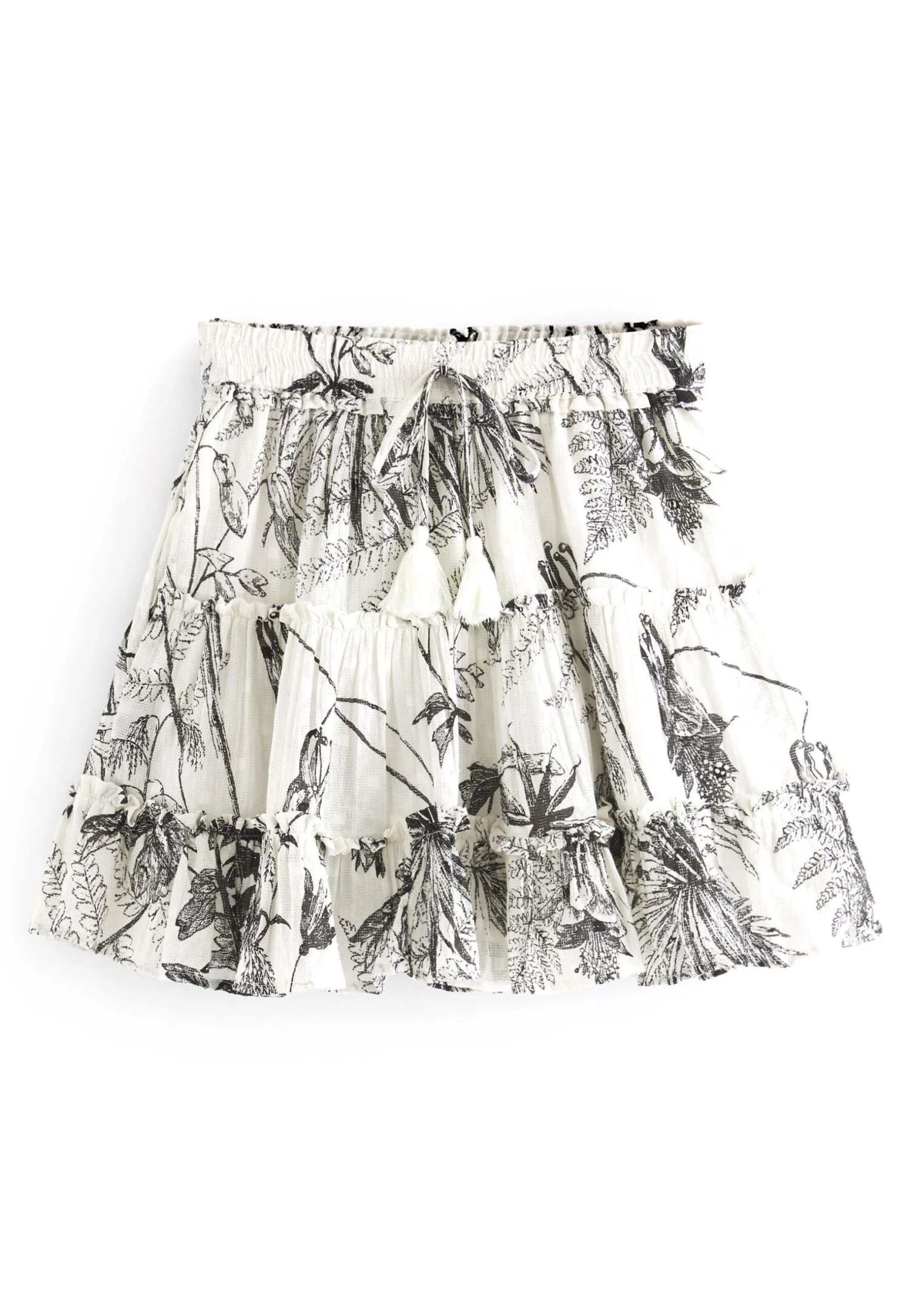 Next Tiered - Minirok - Print Texture 6 Next Tiered - Minirok - Print Texture - Afbeelding 4