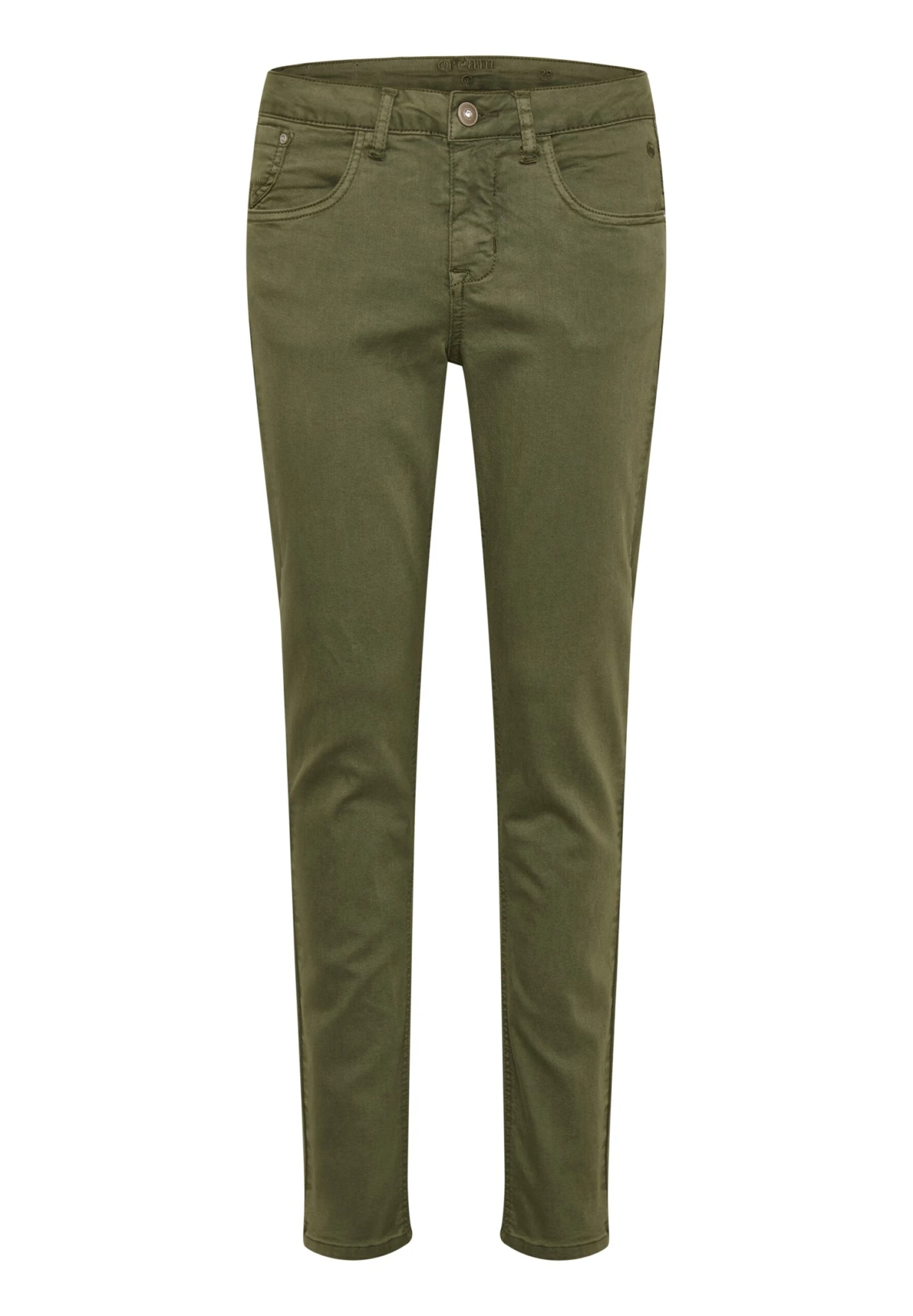 Cream Lottecr Plain Twill Coco Fit Bci - Slim Fit Jeans - Burnt Olive 7 Cream Lottecr Plain Twill Coco Fit Bci - Slim Fit Jeans - Burnt Olive - Afbeelding 6
