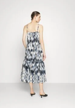 DKNY V Nek Dress - Jurk - Denim Multi -Mode Dames Winkel 4f20d84c2e5744888b570098b9ffd8ff