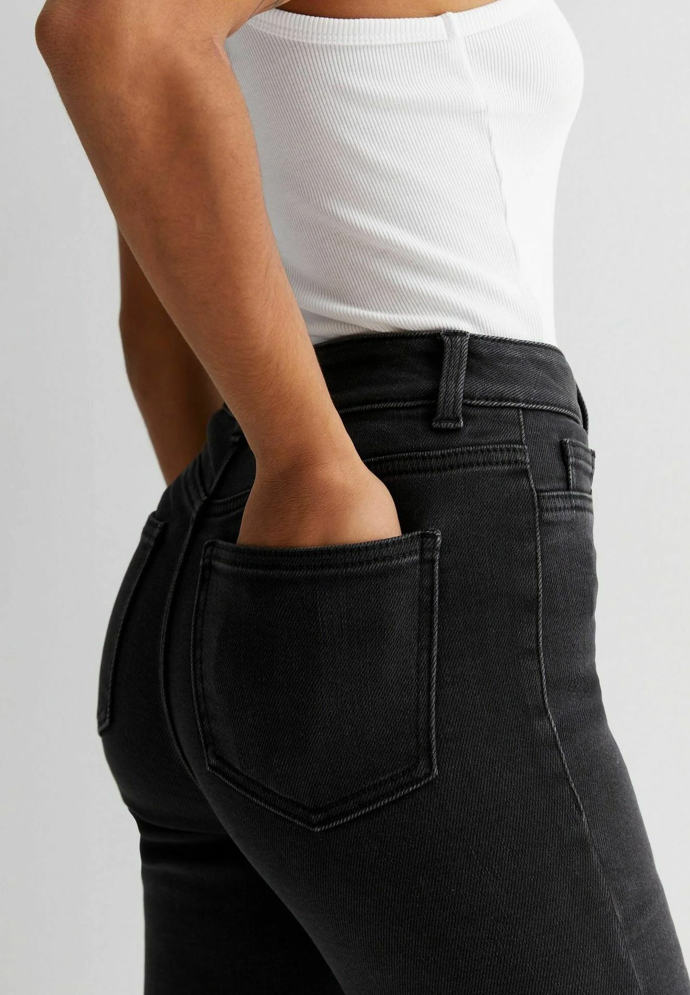 Jeans Skinny Fit - Black 6 Jeans Skinny Fit - Black - Afbeelding 4