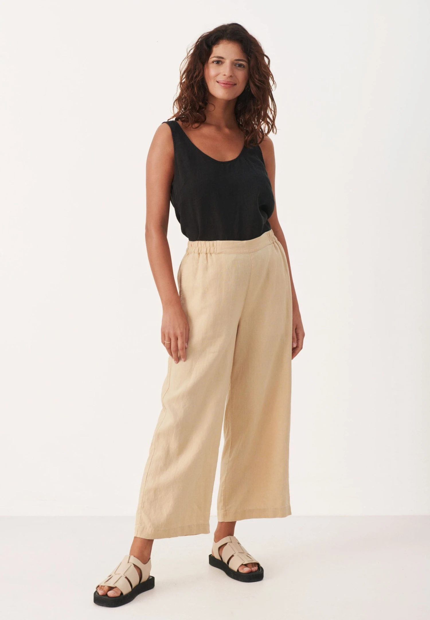 Part Two Petrinespw Pa - Broek - Warm Sand 4 Part Two Petrinespw Pa - Broek - Warm Sand - Afbeelding 2