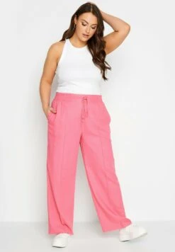 Wide Leg- Broek - Pink -Mode Dames Winkel 52216c4e571d49839af64e3191ef4d9b