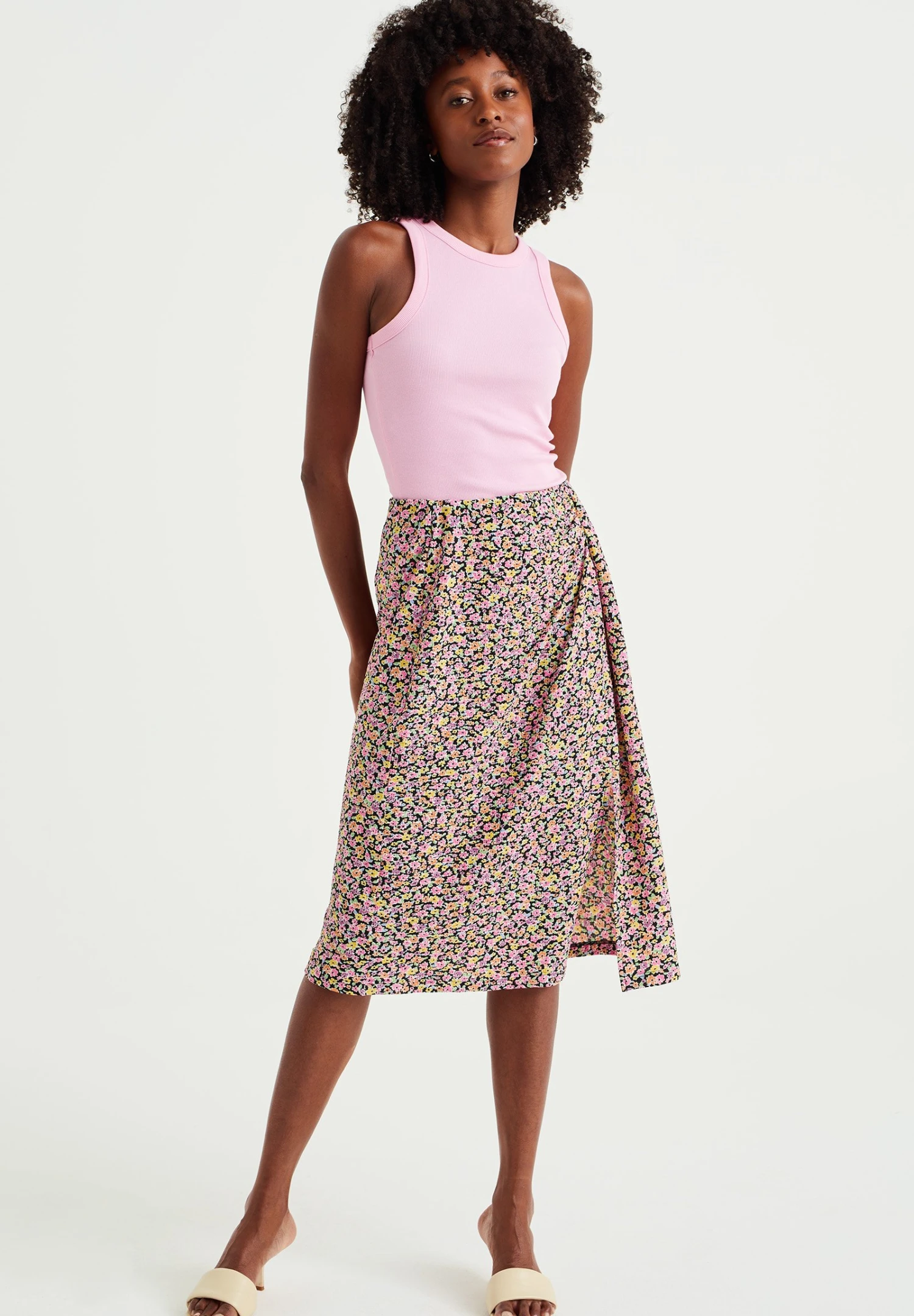 WE FASHION Wikkelrok - Multicoloured 4 WE FASHION Wikkelrok - Multicoloured - Afbeelding 2