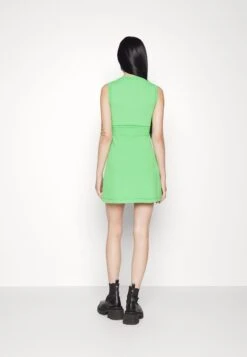 Sandro Gebreide Jurk - Vert -Mode Dames Winkel 53bc8d9875de400abe3d113aec8288f8