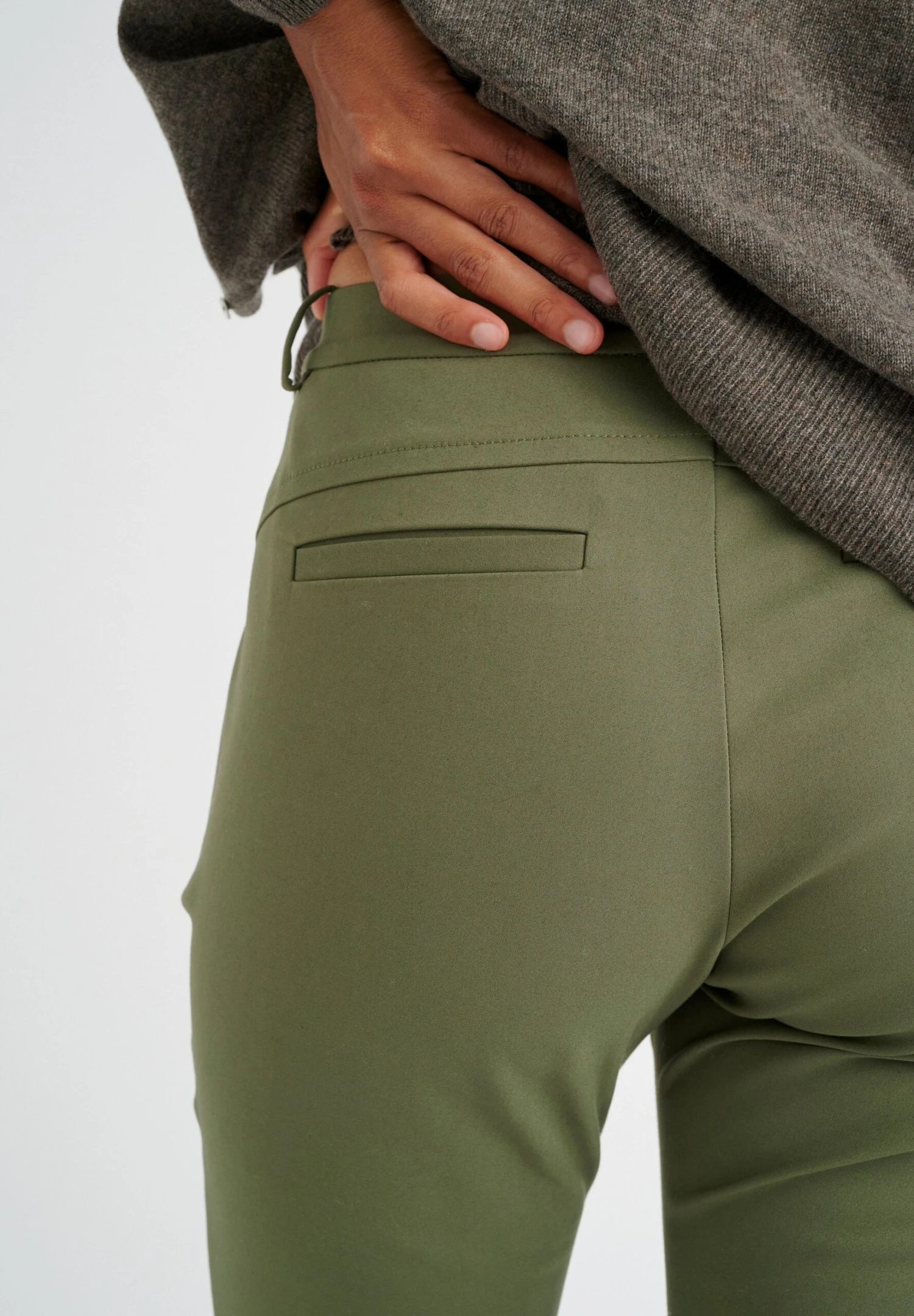 InWear Vanessaiw- Chino - Beetle Green 7 InWear Vanessaiw- Chino - Beetle Green - Afbeelding 5