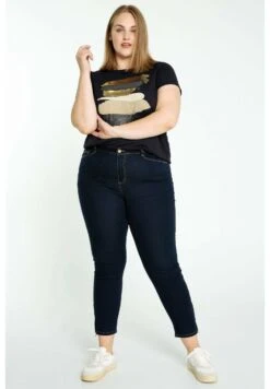 7/8-Slim-Fit-Mit Reissverschluss Unten Louise - Slim Fit Jeans - Denim -Mode Dames Winkel 54d0ea2a676f40909b104d79e5f12f48