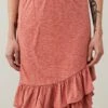 Odd Molly Lucille - A-Lijn Rok - Vintage Pink -Mode Dames Winkel 54d33578fbb54815959229da00fc8112