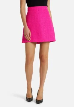 Bouclé Rock Lanito - A-Lijn Rok - Pink