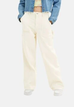 TOM TAILOR Denim Straight Fit - Straight Leg Jeans - Creme -Mode Dames Winkel 5803f637343744adb08ca208b56d043c