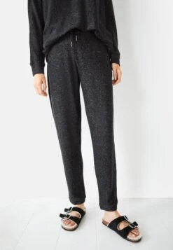 Elle Supersoft Relaxed Joggers - Trainingsbroek - Charcoal Marl -Mode Dames Winkel 59239f08c76d4bc38e3b76523e7a7545