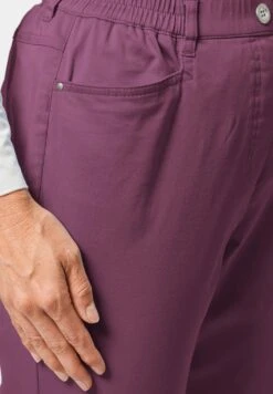 GOLDNER Broek - Aubergine -Mode Dames Winkel 59e6fe98112447fab2aee04f4282fa07