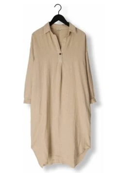 Blousejurk - Zand -Mode Dames Winkel 5a45150b5aef4c3fb9c422351acbe3be