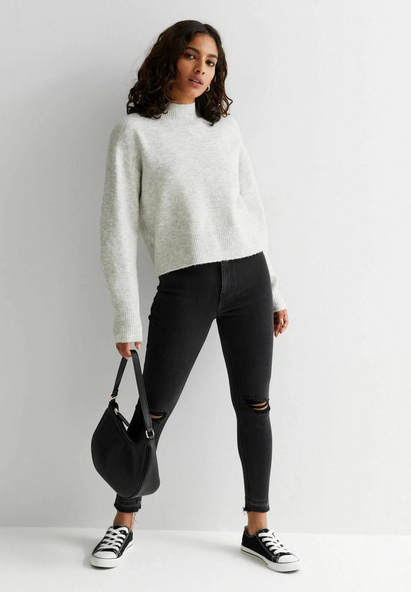 Jeans Skinny Fit - Black 4 Jeans Skinny Fit - Black - Afbeelding 2