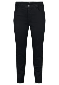 Zizzi With Normal Waist - Slim Fit Jeans - Black 12 Zizzi With Normal Waist - Slim Fit Jeans - Black -Mode Dames Winkel 5b5cf04e0fa94e698aba5a03c69f07aa