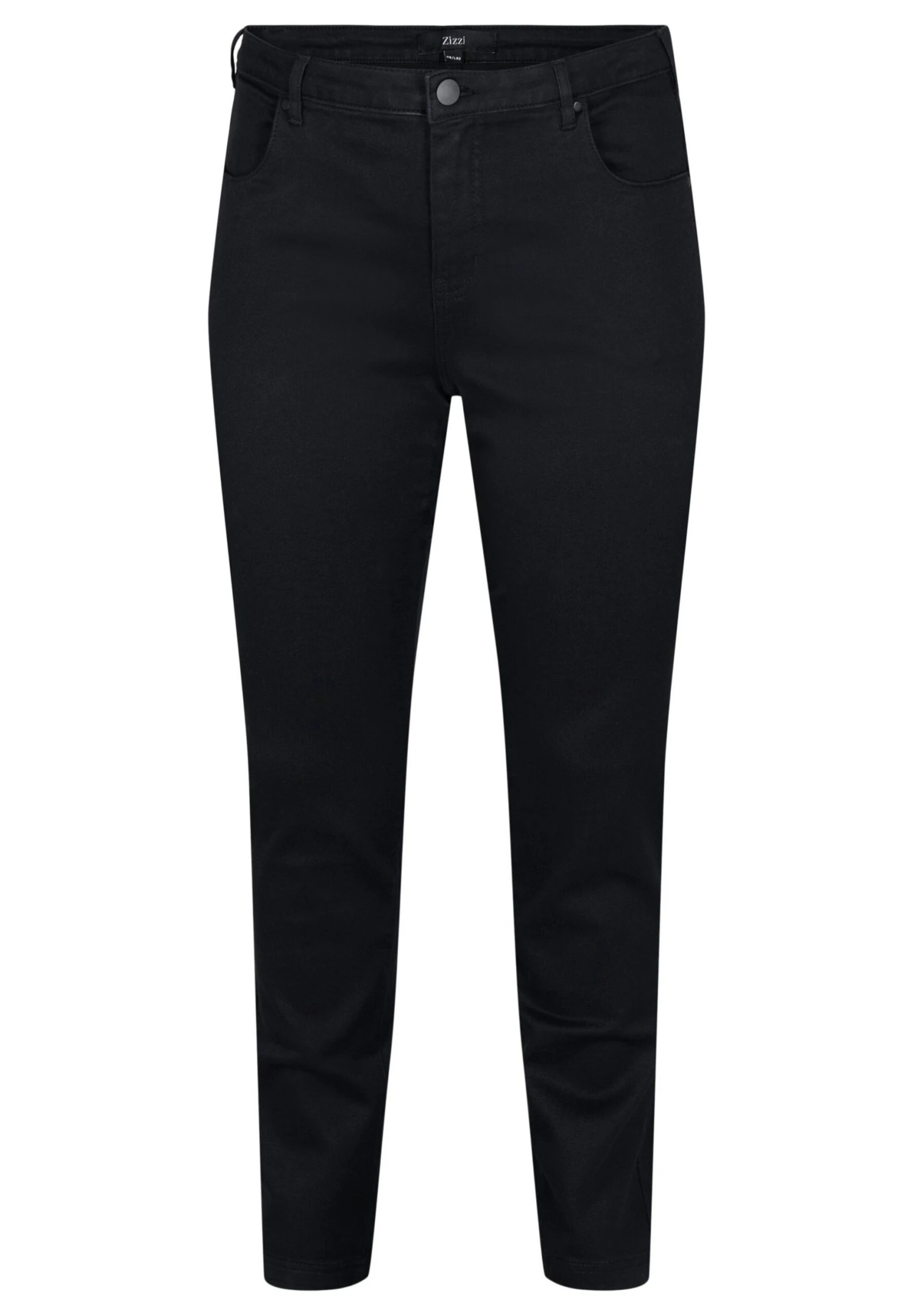 Zizzi With Normal Waist - Slim Fit Jeans - Black 6 Zizzi With Normal Waist - Slim Fit Jeans - Black - Afbeelding 4