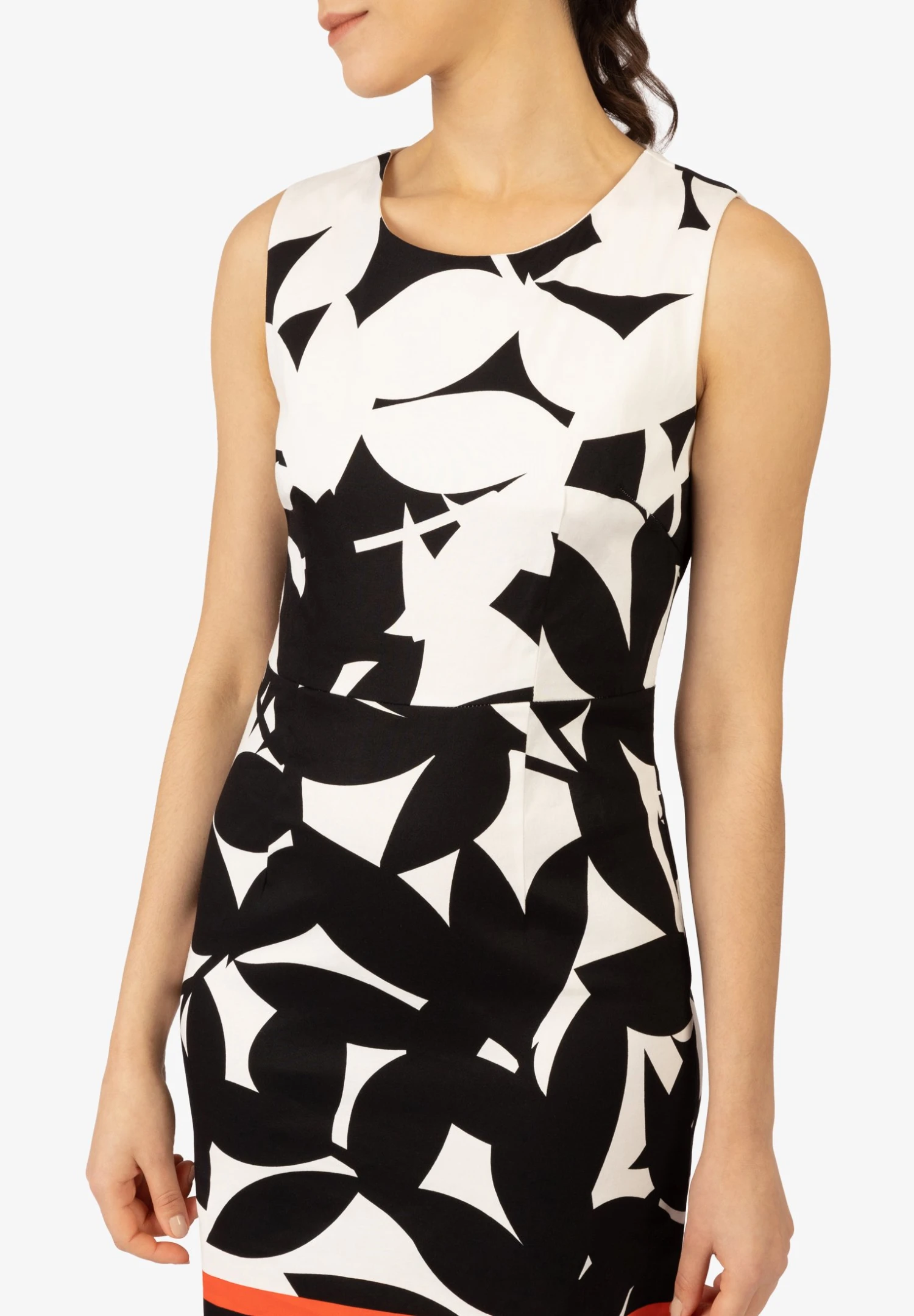 APART Etui-Jurk - Creme Multicolor 6 APART Etui-Jurk - Creme Multicolor - Afbeelding 4