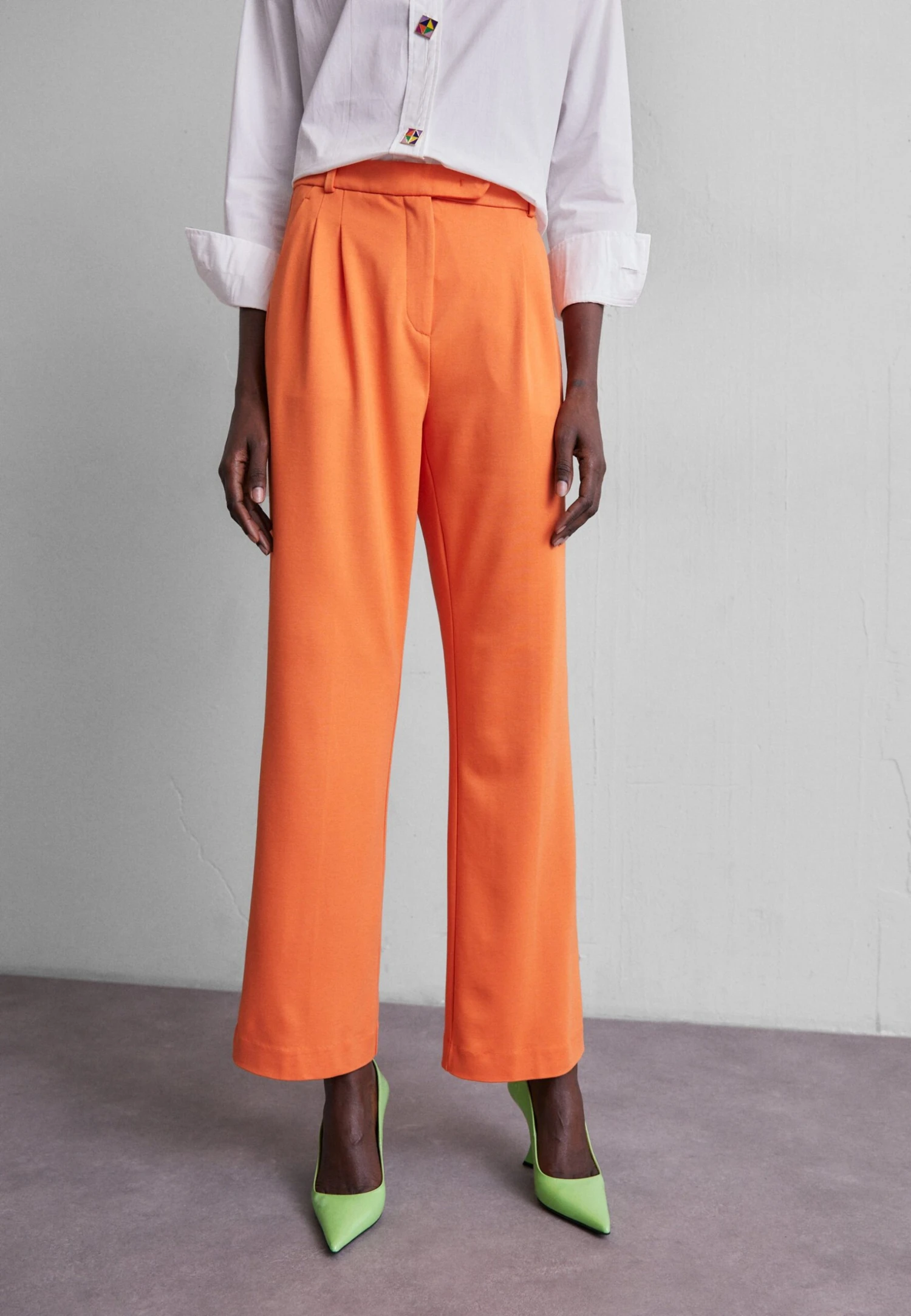 Designers Remix Zoe Pants - Broek - Mandarin 3 Designers Remix Zoe Pants - Broek - Mandarin