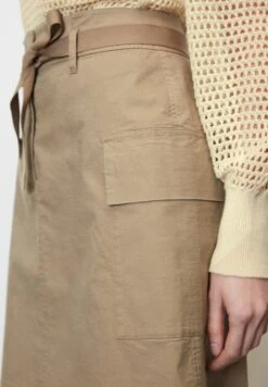 Marc O'Polo Utility Stretchigem- A-Lijn Rok - Dusty Earth -Mode Dames Winkel 5e985c6ce1ac48fcabcea52fd45f3a4a
