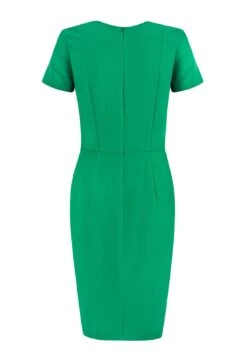 Z Krótkim Rękawem - Etui-Jurk - Green -Mode Dames Winkel 608e832199d04f6d81bba8c0dcdaec83