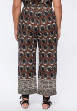 Directement De La Presse Ethnique - Broek - Marrone -Mode Dames Winkel 6a1494bc5f7f4f20b0616908805b0abd