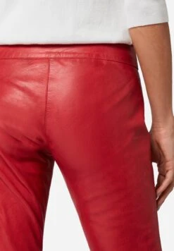 Low Cut - Leren Broek - Red -Mode Dames Winkel 6b272e11cacf40f895768b47dae8be80