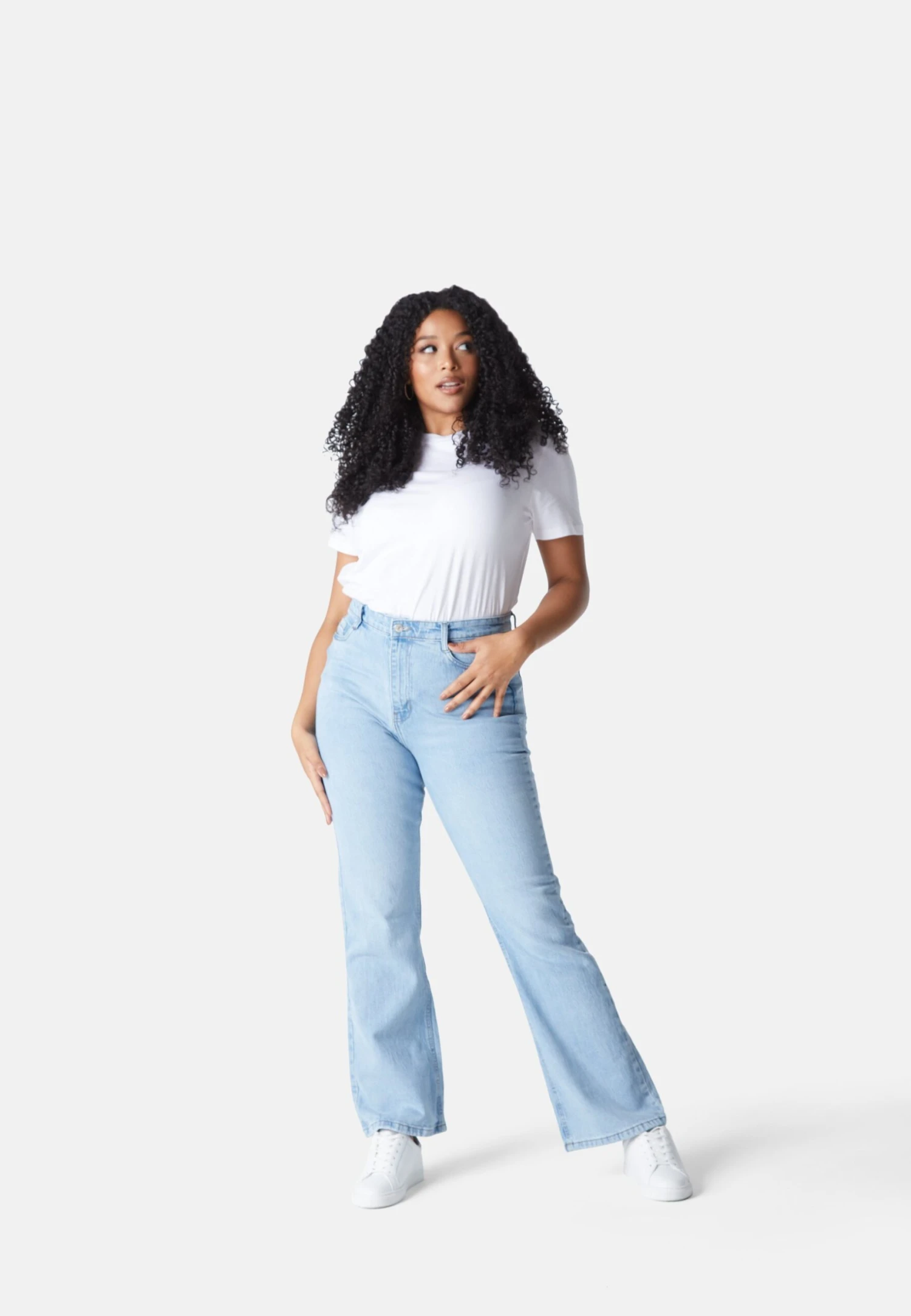 Hayley - Flared Jeans - Bleach 4 Hayley - Flared Jeans - Bleach - Afbeelding 2