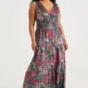 WE FASHION Curve - Maxi-Jurk - Multi Coloured