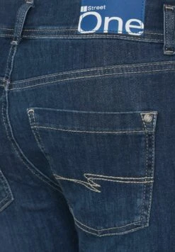 STREET ONE In 7/8 - Slim Fit Jeans - Blau -Mode Dames Winkel 73a931b2727944619bfad35a38e9d824