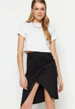 Trendyol Wikkelrok - Black