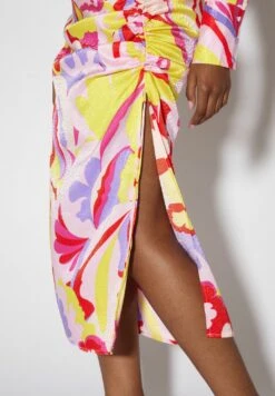 Amelia Calf Skirt - Kokerrok - Blazing Yellow -Mode Dames Winkel 77a68852d58b4974932b3baa5cd9f2ab