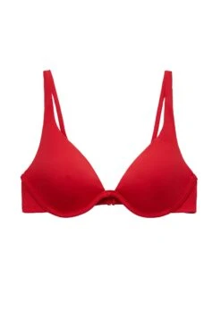 Oysho Continuous Underwire Halter Neck 30718024 - Bikinitop - Red -Mode Dames Winkel 78f0cf0ce91e45dbbd9fd6325161a4fe