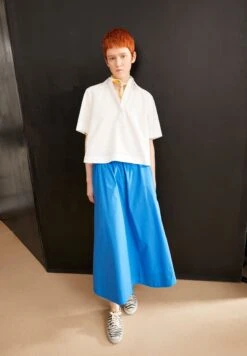 Armedangels Jasinaa - A-Lijn Rok - Warm Blue -Mode Dames Winkel 78fcf250dc10434e90945df31592610a