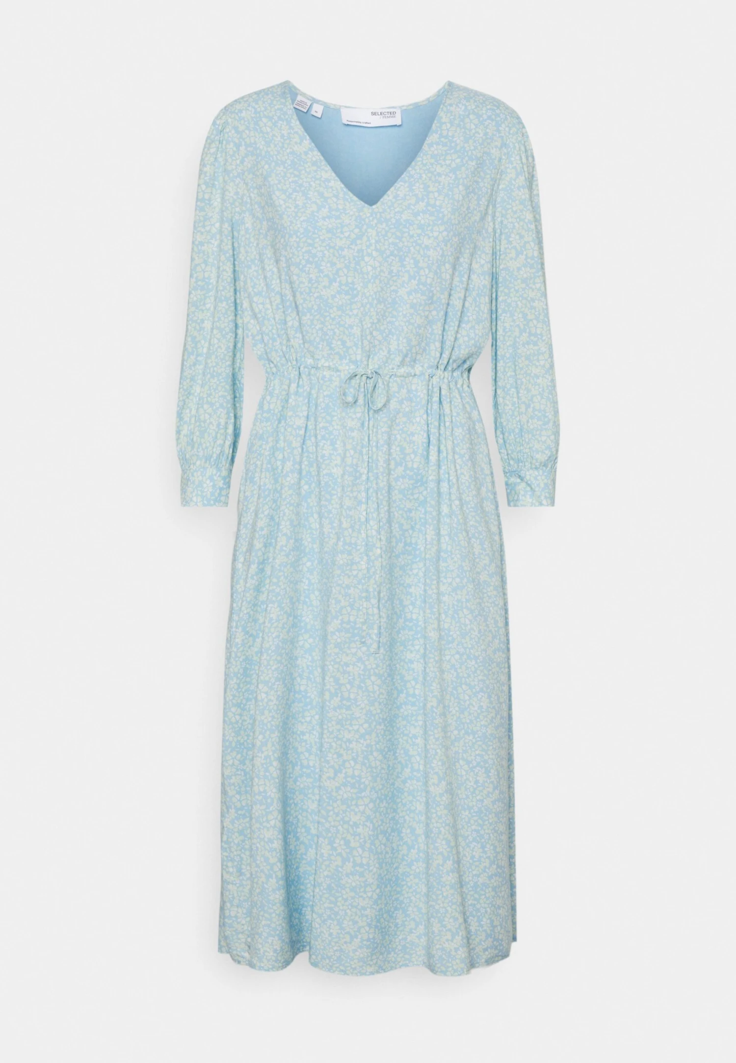 Selected Femme Slfbrenda Damina - Jurk - Blue Bell 9 Selected Femme Slfbrenda Damina - Jurk - Blue Bell - Afbeelding 7