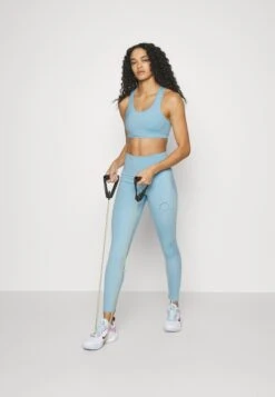 7 Days Active Signature Zipped - Legging - Dusk Blue -Mode Dames Winkel 7b4b0bd3c837410c911919915e30c309