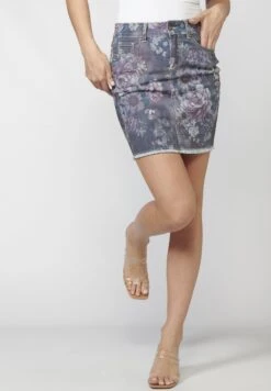 Koroshi Falda - Jeansrok - Azul