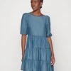 Hugo Komiri - Jurk - Light/Pastel Blue -Mode Dames Winkel 81d0b82f2768444f826dcca9b29bda69