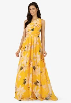 APART Maxi-Jurk - Gelb/Multicolor