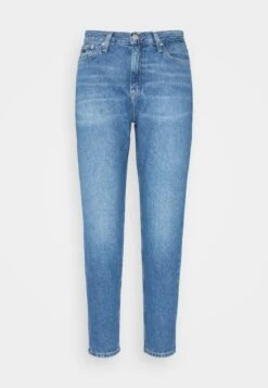 Calvin Klein Jeans Mom - Relaxed Fit Jeans - Denim Dark -Mode Dames Winkel 86e3d4979698488c84a2850221d31103