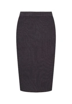 Tom Tailor Mit Rippstruktur  - Kokerrok - Evident Anthracite Melange -Mode Dames Winkel 86e9ff9579d14fcca323346d8c77f32f