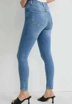 Jeans Skinny Fit - Denim Light Blue 11 Jeans Skinny Fit - Denim Light Blue -Mode Dames Winkel 870bf1fa9e934c5c8719388aaffb5f79