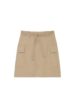 Marc O'Polo Utility Stretchigem- A-Lijn Rok - Dusty Earth -Mode Dames Winkel 8845797b4b5d4199a133b3507dfcc8a6