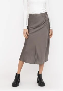 Soft Rebels Srlucille- A-Lijn Rok - Dark Brown
