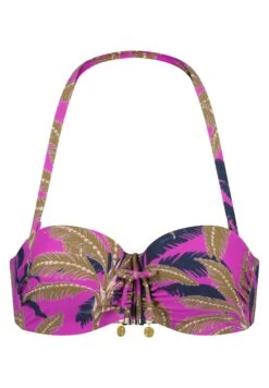 Cyell Bandeau- Bikinitop - Roze Bruin Donkerblauw -Mode Dames Winkel 8a6ce7276bc84865a2c416830878656f