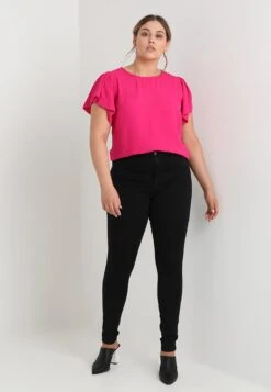 ONLY CARMAKOMA Carstorm - Jeans Skinny Fit - Black -Mode Dames Winkel 8ad66d23d8424fb8950de6a79b5e3311