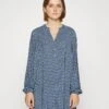 B.young Byjosa Tunic Dress - Jurk - Smoke Blue Mix -Mode Dames Winkel 8b6b0a66b49d4827af390b5b16facc30