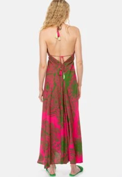 Kleid Café Del Mar Aus Lenzing™ Ecovero™ - Maxi-Jurk - Pink -Mode Dames Winkel 8f0d6c83aa53481891099de5f2b83835