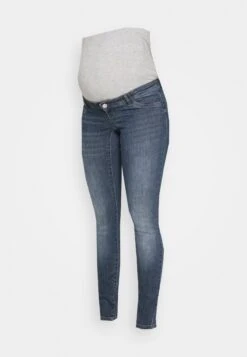 ONLY MATERNITY Olmwauw Life - Jeans Skinny Fit - Blue Black Denim -Mode Dames Winkel 922fb455ca5149afaaed9c326841bff5
