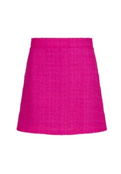 Bouclé Rock Lanito - A-Lijn Rok - Pink -Mode Dames Winkel 96c2016f21f94393b61dd9e40fbc7057