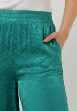 Broeken Wide Leg P - Broek - Petrol -Mode Dames Winkel 980523dd54c44b0da7f725ec77b2e1a4