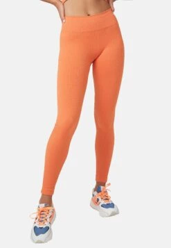 COTTON ON Seamless Scrunch Bum Booty Full Length - Legging - Orange